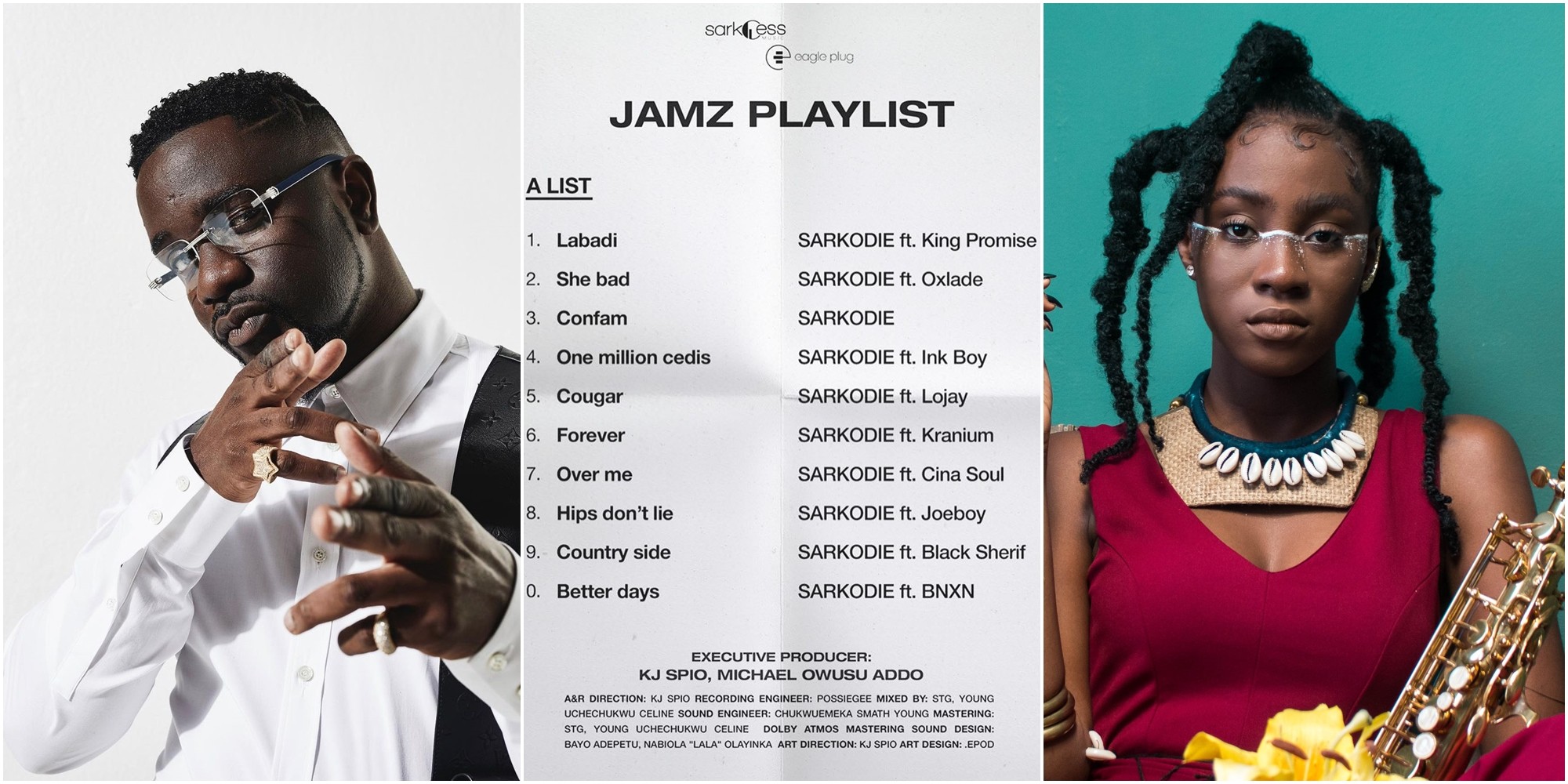 Sarkodie delivers brisk beats and cadences on Jamz Album