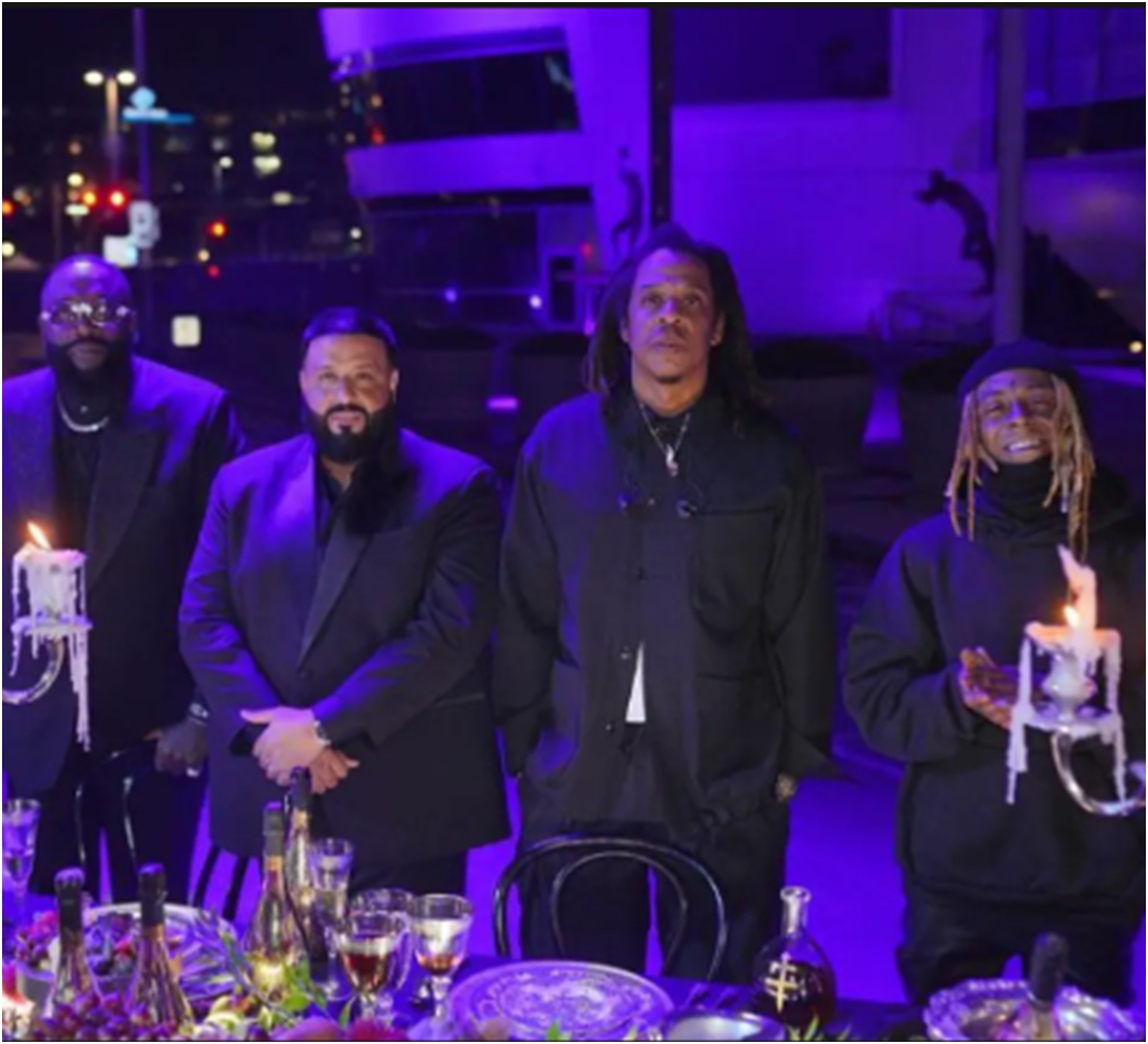 JayZ closes Grammys with Last SupperInspired Performance